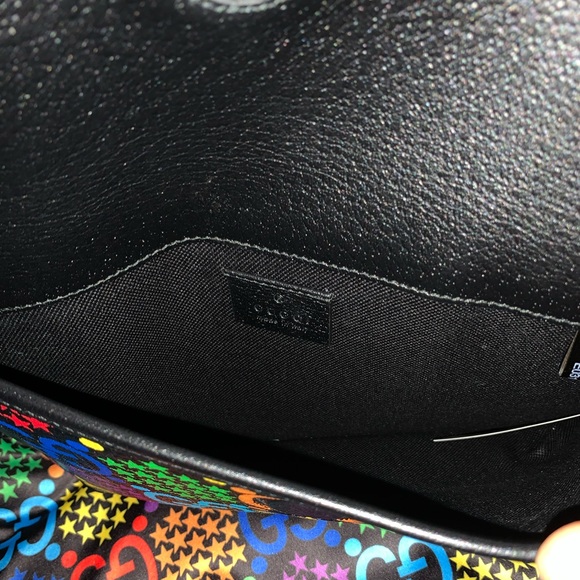 Gucci Psychedelic Print GG Coated Canvas Belt Bag - Picture 3 of 4